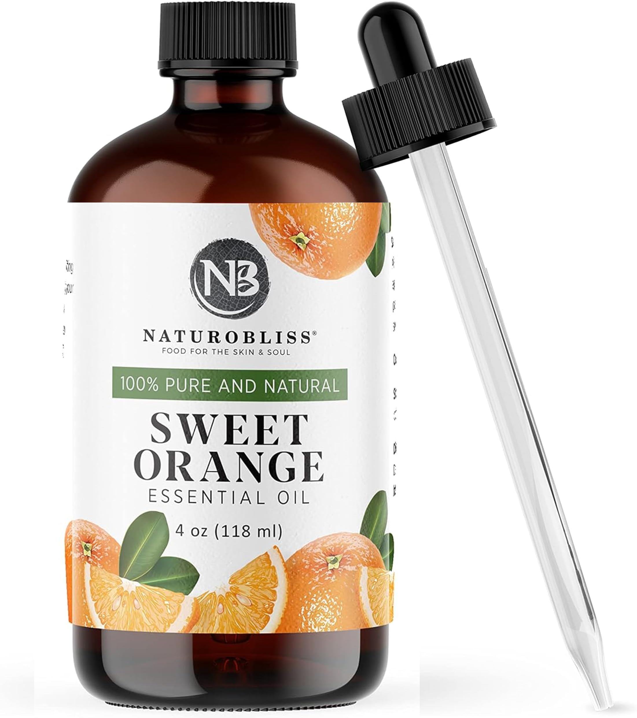 NaturoBliss 100% Pure & Natural Sweet Orange Essential Oil Therapeutic Grade Premium Quality Oil ... | Amazon (US)