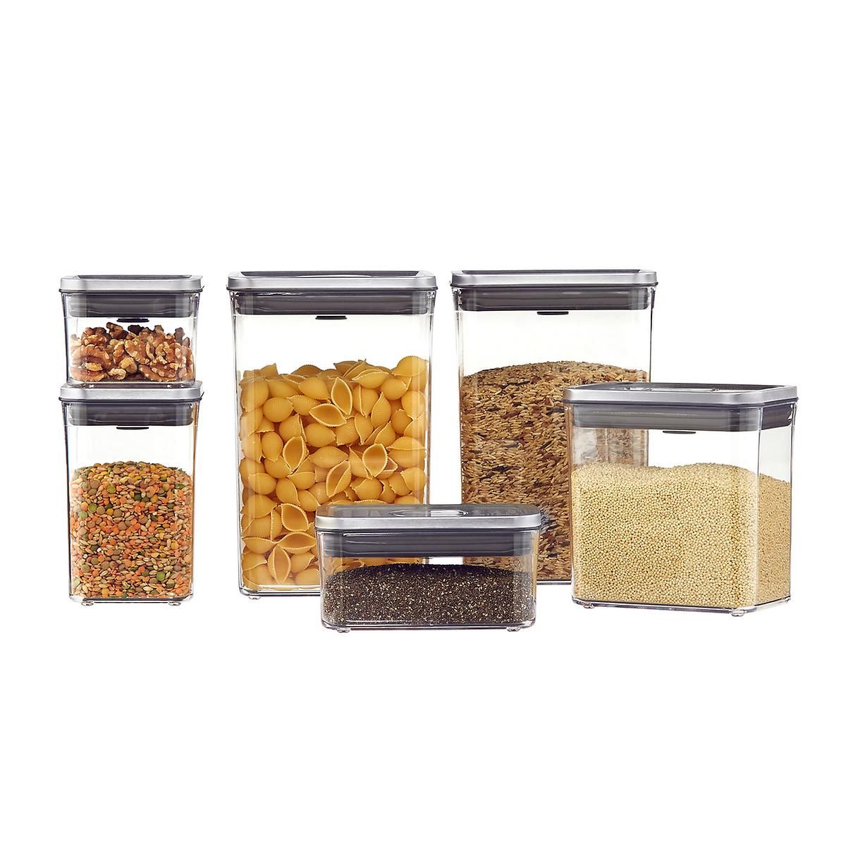 OXO Steel Pop Container Set of 6 | The Container Store