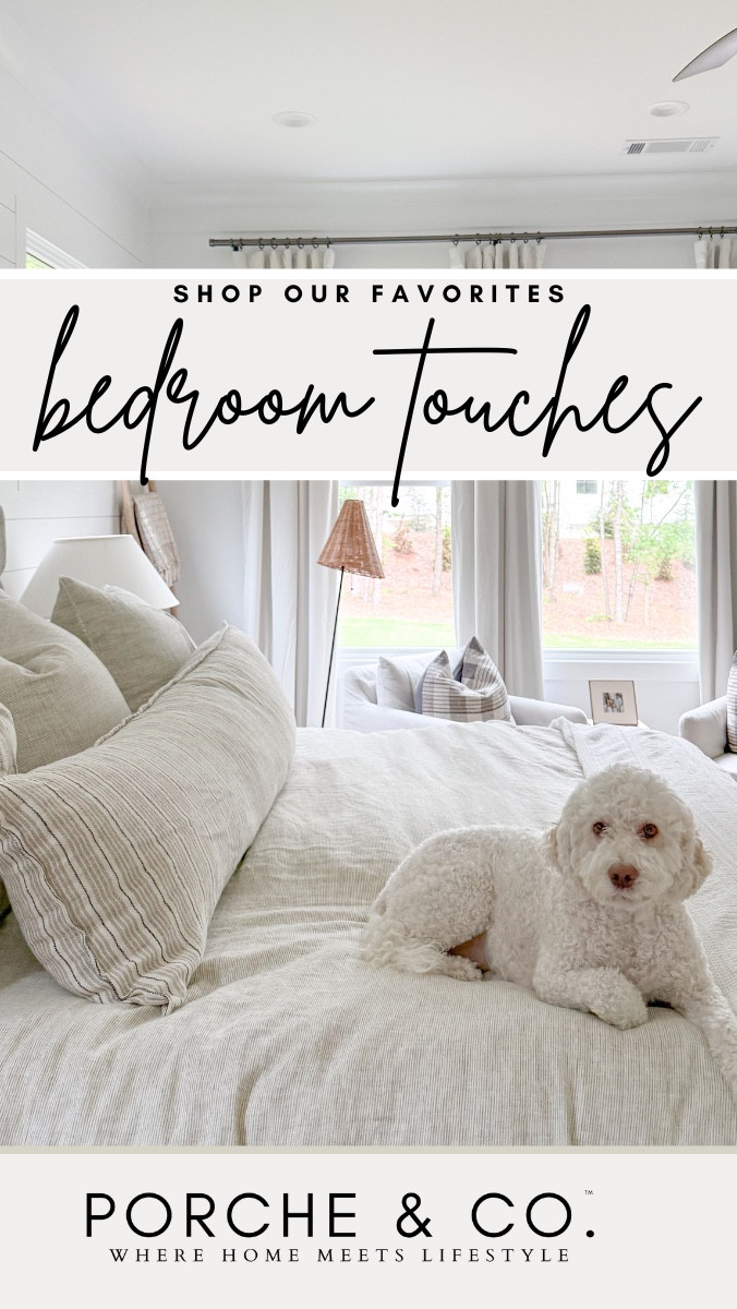 We love our new primary bedroom, full of light and cozy details - these swivel chairs are so comfortable and the curtains help elevate the ceiling height - also great for blocking the sunlight to sleep in on a Saturday! 

 

#LTKHome