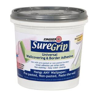 SureGrip 1 qt. Universal Wallcovering & Border Adhesive (6-Pack) | The Home Depot