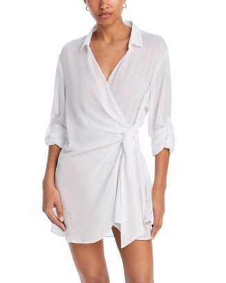 Wrap Shirt Dress Swim Cover-Up - Exclusive | Bloomingdale's (US)
