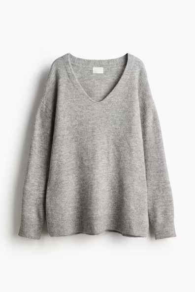 H & M - Oversized Sweater - Gray | H&M (US + CA)