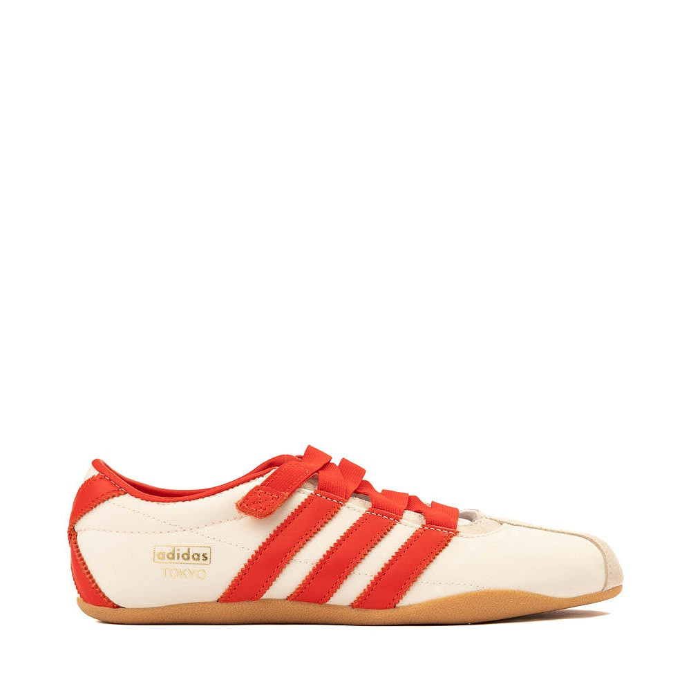Womens adidas Tokyo MJ Shoe - Cream White / Red / Gold Metallic | Journeys