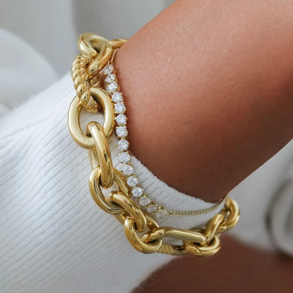 Luka chain bracelet | Adornmonde
