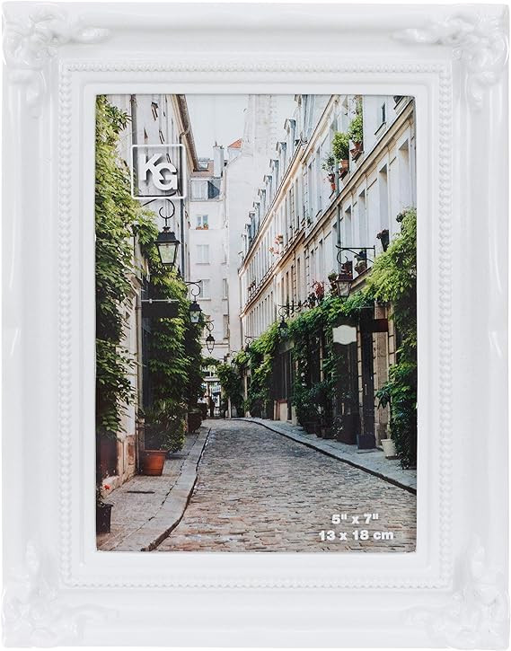 kieragrace KG Georgia Photo Frame - White, 5" x 7" | Amazon (US)