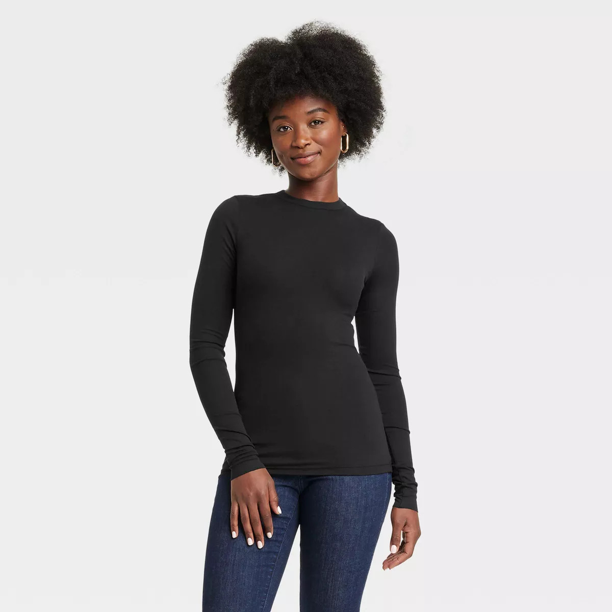 Women's Long Sleeve Featherweight Crewneck T-Shirt - Universal Thread™ | Target