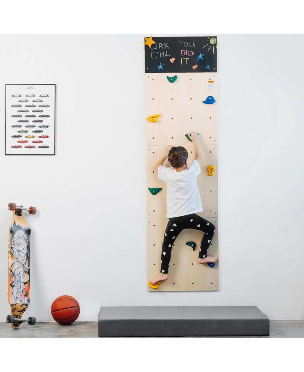 ComfyBumpy Rock Climbing Wall for Kids Indoor Playground and Play Gym Set Kids Climbing Toys | Macy's