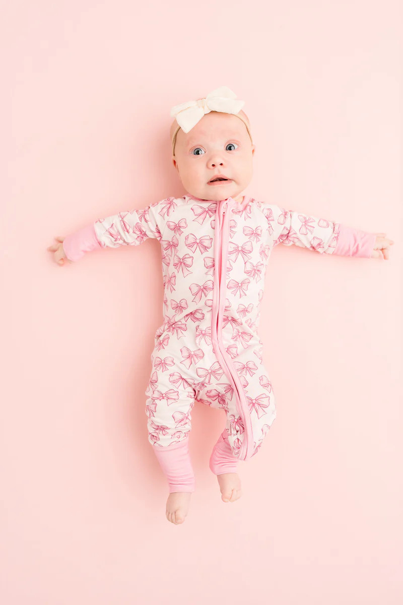 Pretty in Pink Bamboo Sleeper | Little One Shop Co