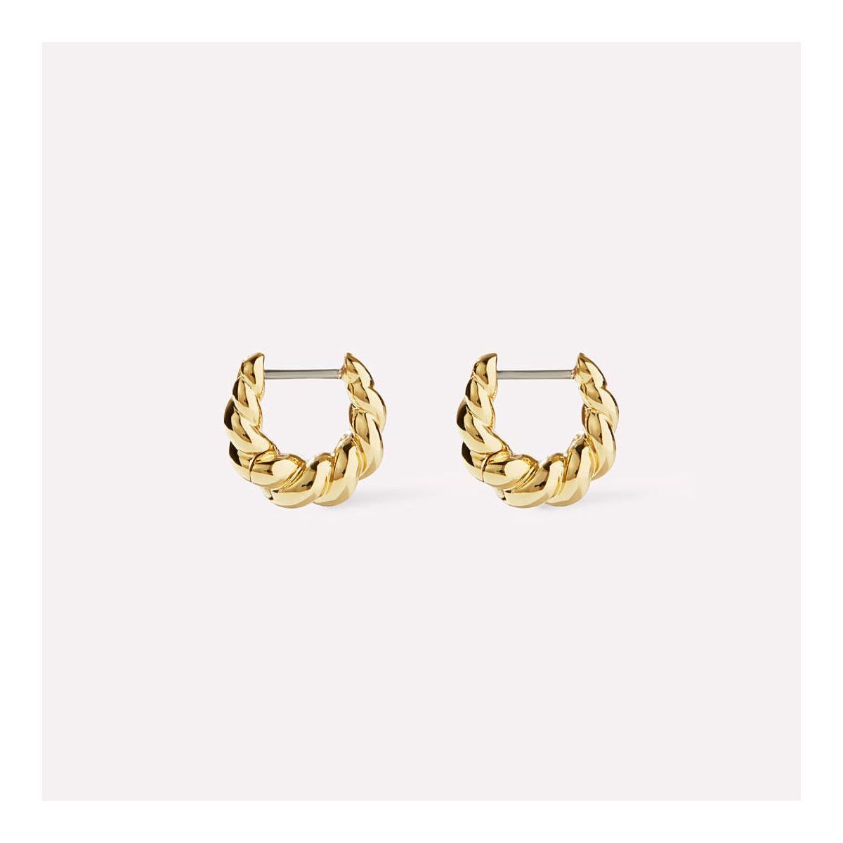 Ana Luisa - Twisted Hoop Earrings  - Paris Mini | Target