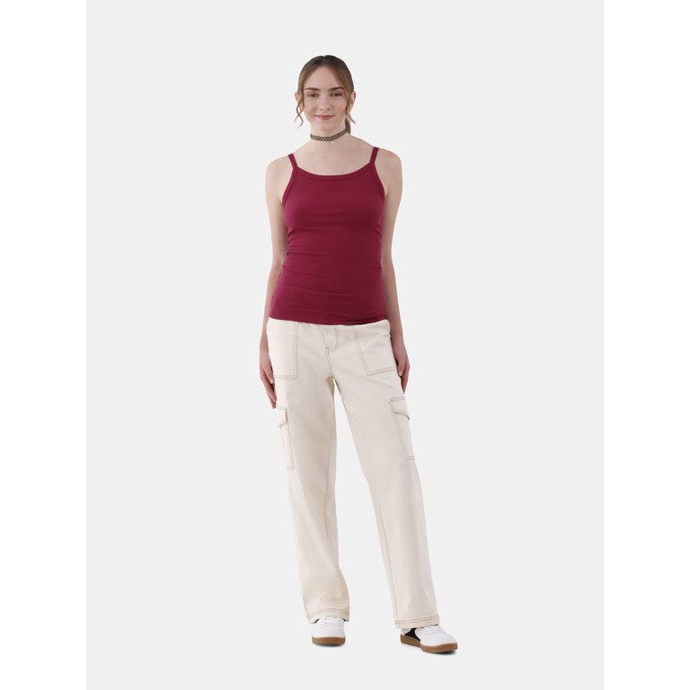 No Boundaries Rib Cami Top, 1 or 5-Pack, Women's | Walmart (US)