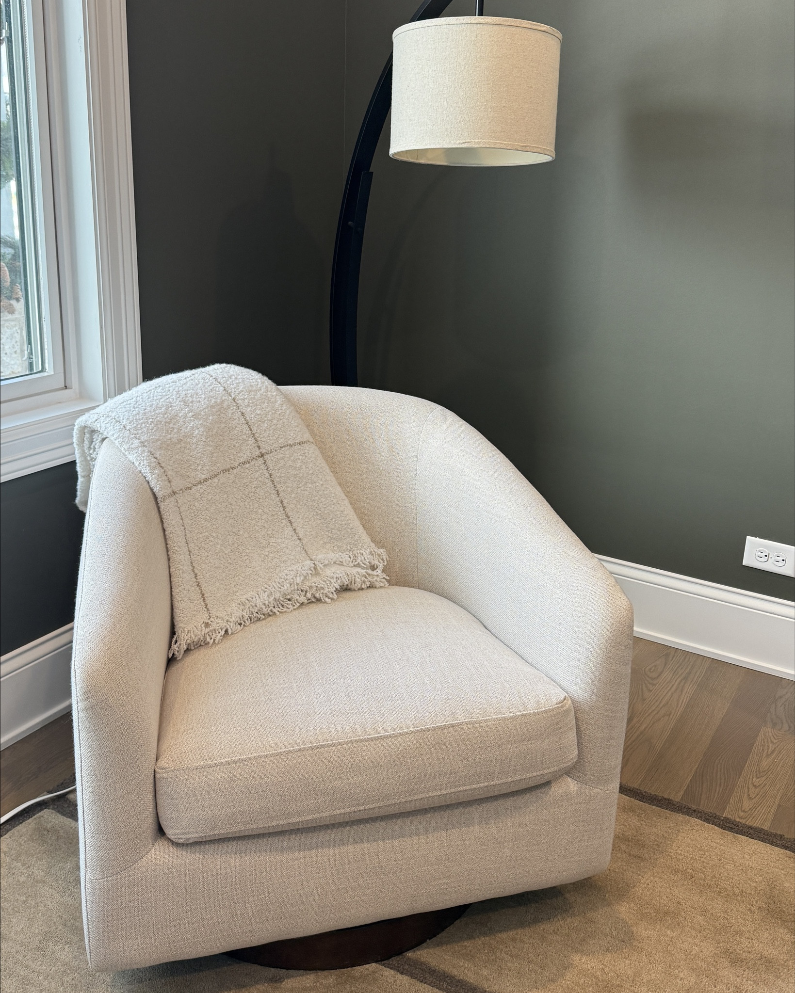 Walmart Swivel Accent Chair. We have two for the perfect home office seating that doesn't break the bank 

#LTKHome