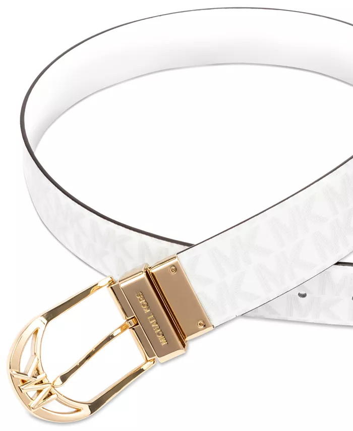 Women's Reversible Logo Belt | Macy's