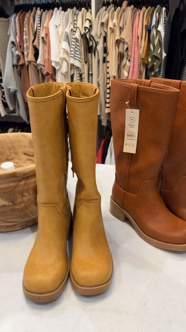 These Walmart boots look like the Frye boots, but for way less! They’re so comfy too! Perfect for fall! #fallfashion #fallboots

#LTKgrwm #LTKPetite #LTKMidsize