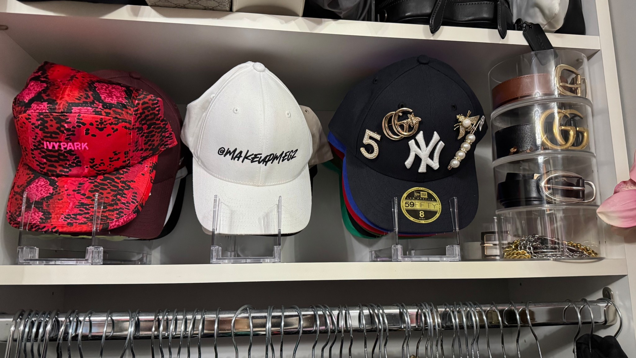 Closet storage solutions - because shopping your closet should be fun. 

#organization #SpringCleaning 