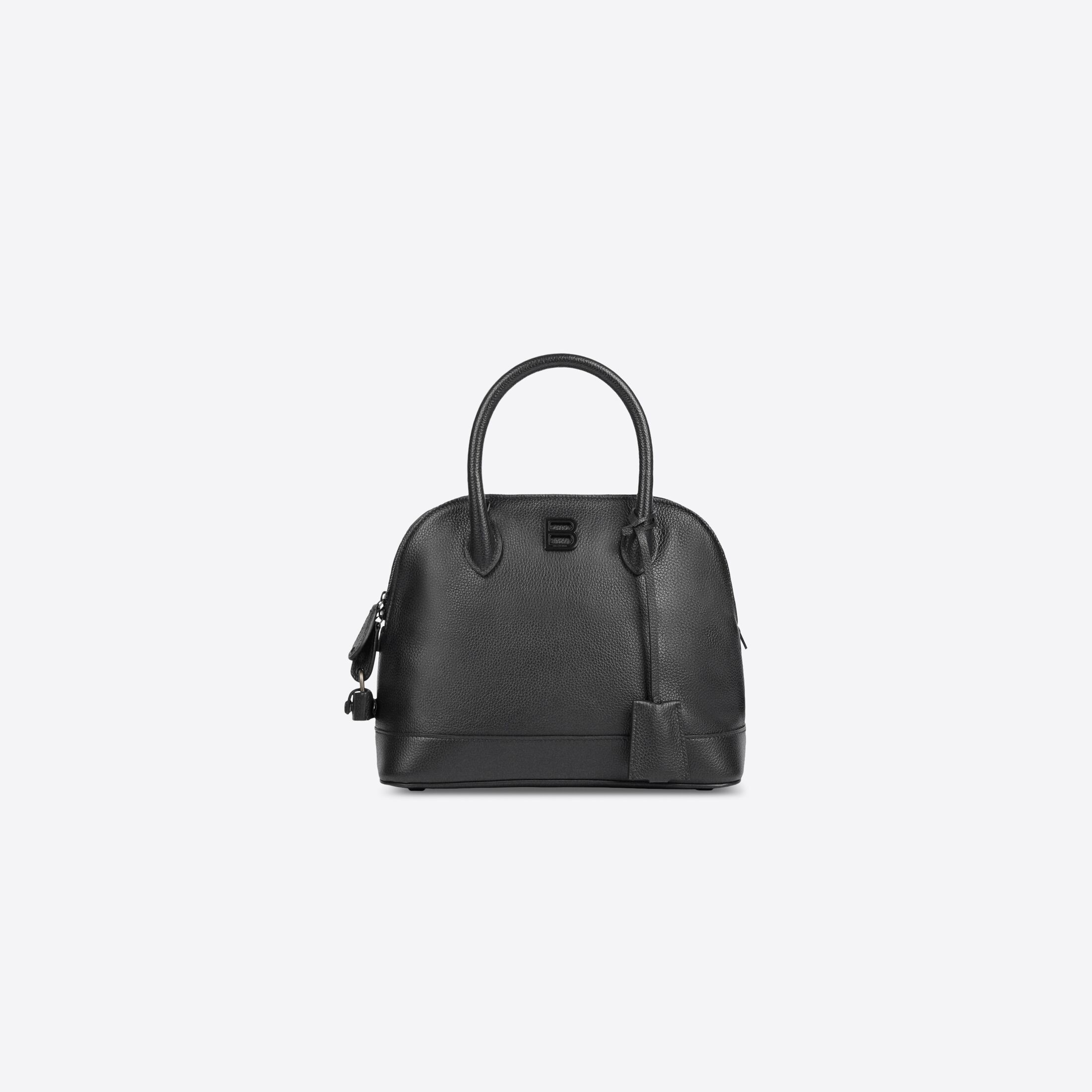 Women's Ville Supple Small Top Handle Bag in Black | Balenciaga