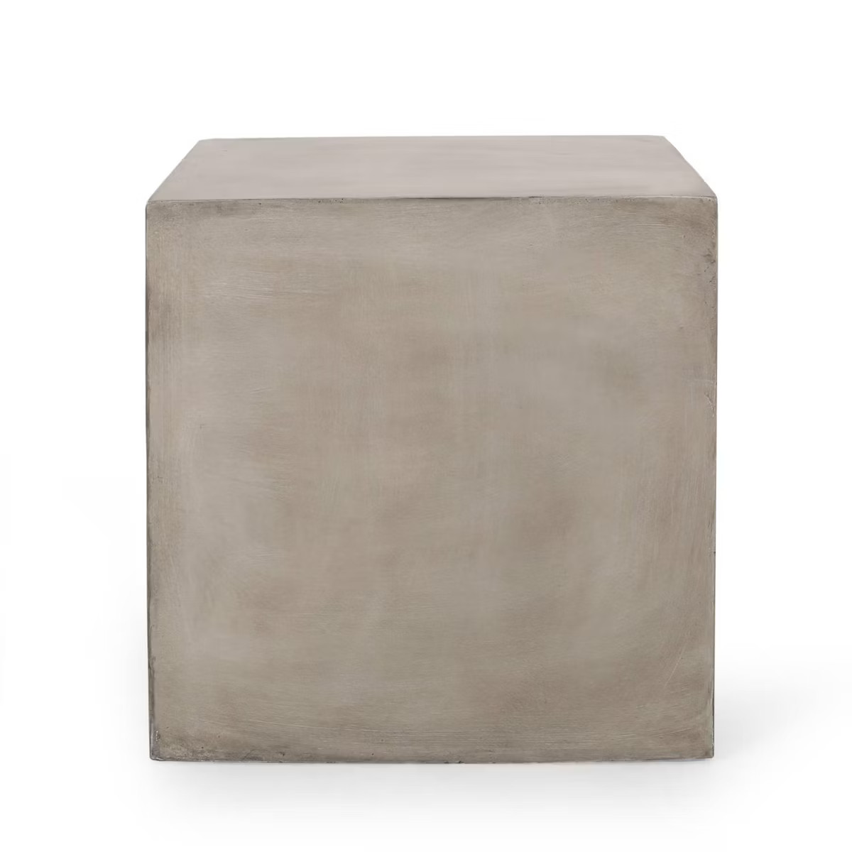 Christopher Knight Home Quebec Patio Stone Side Table Light Gray | Target