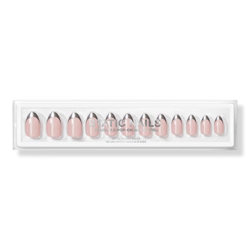 Metallic French Reusable Pop-On Manicures | Ulta