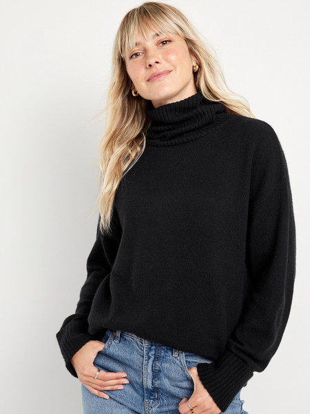 SoSoft Turtleneck Tunic for Women | Old Navy (US)