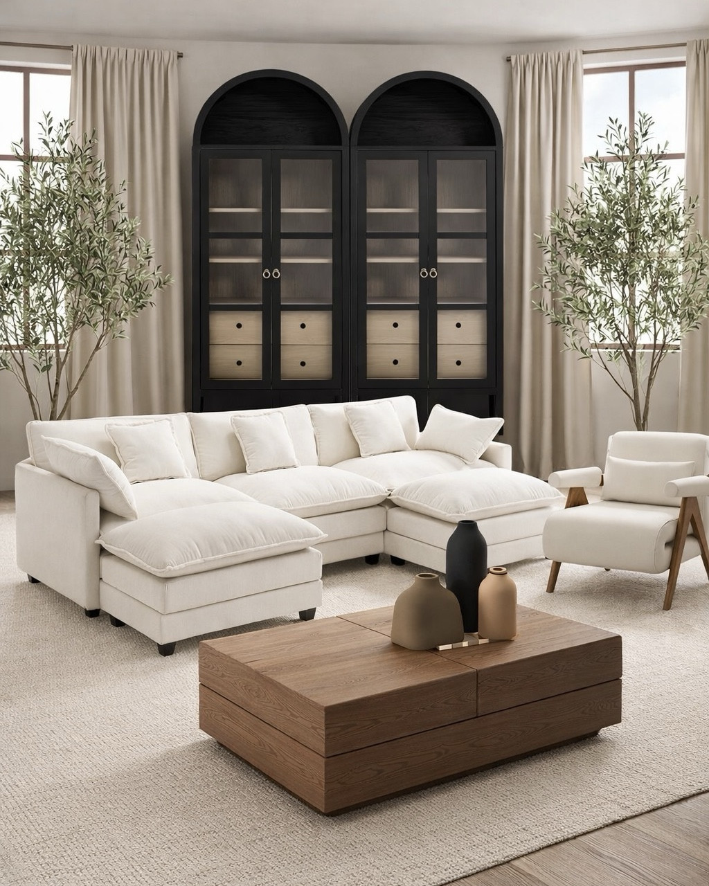 Shop this modern organic living room on Amazon 🤍

#LTKU #LTKSeasonal #LTKHome