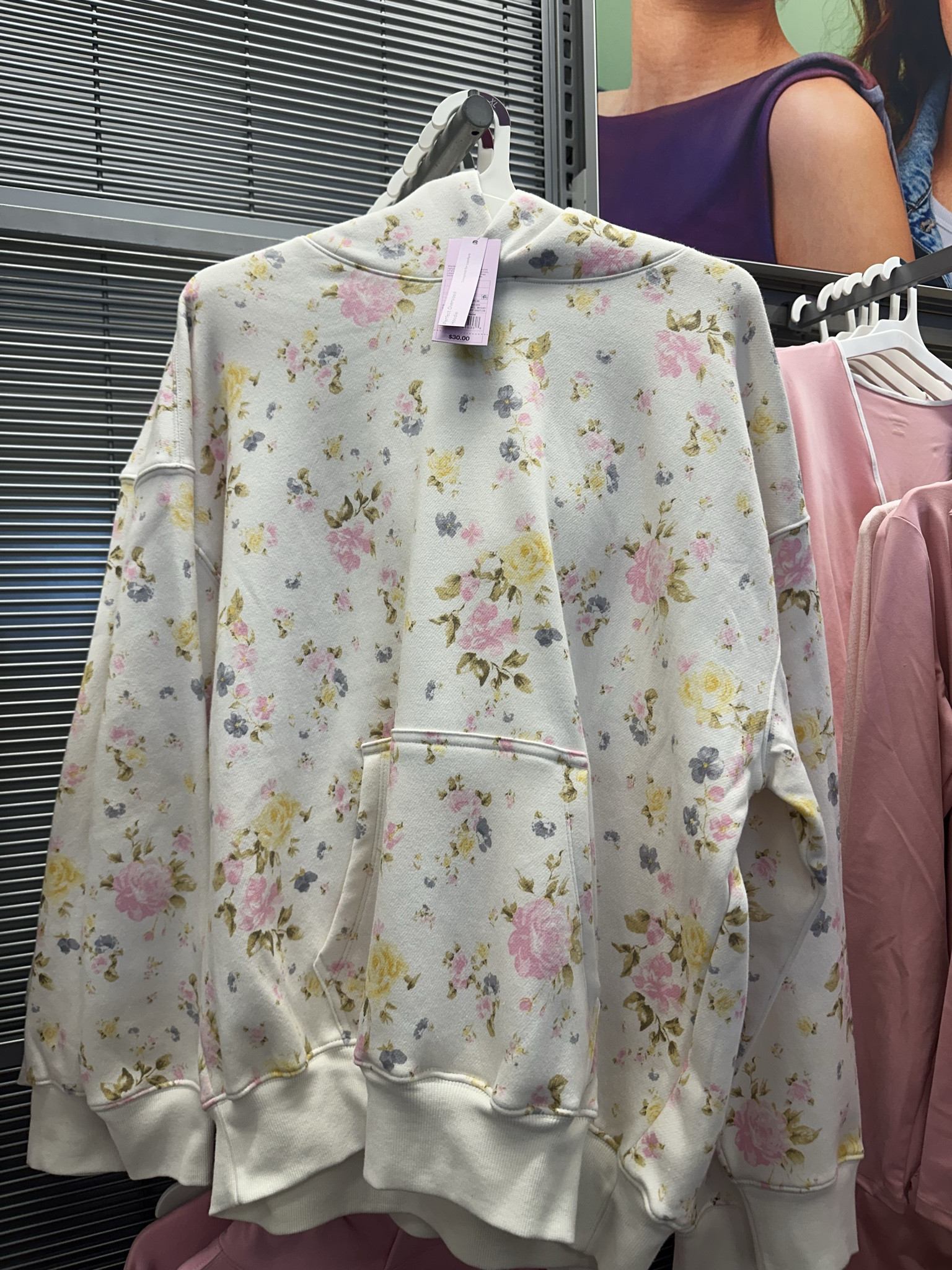 Loving this floral hoodie at Target 