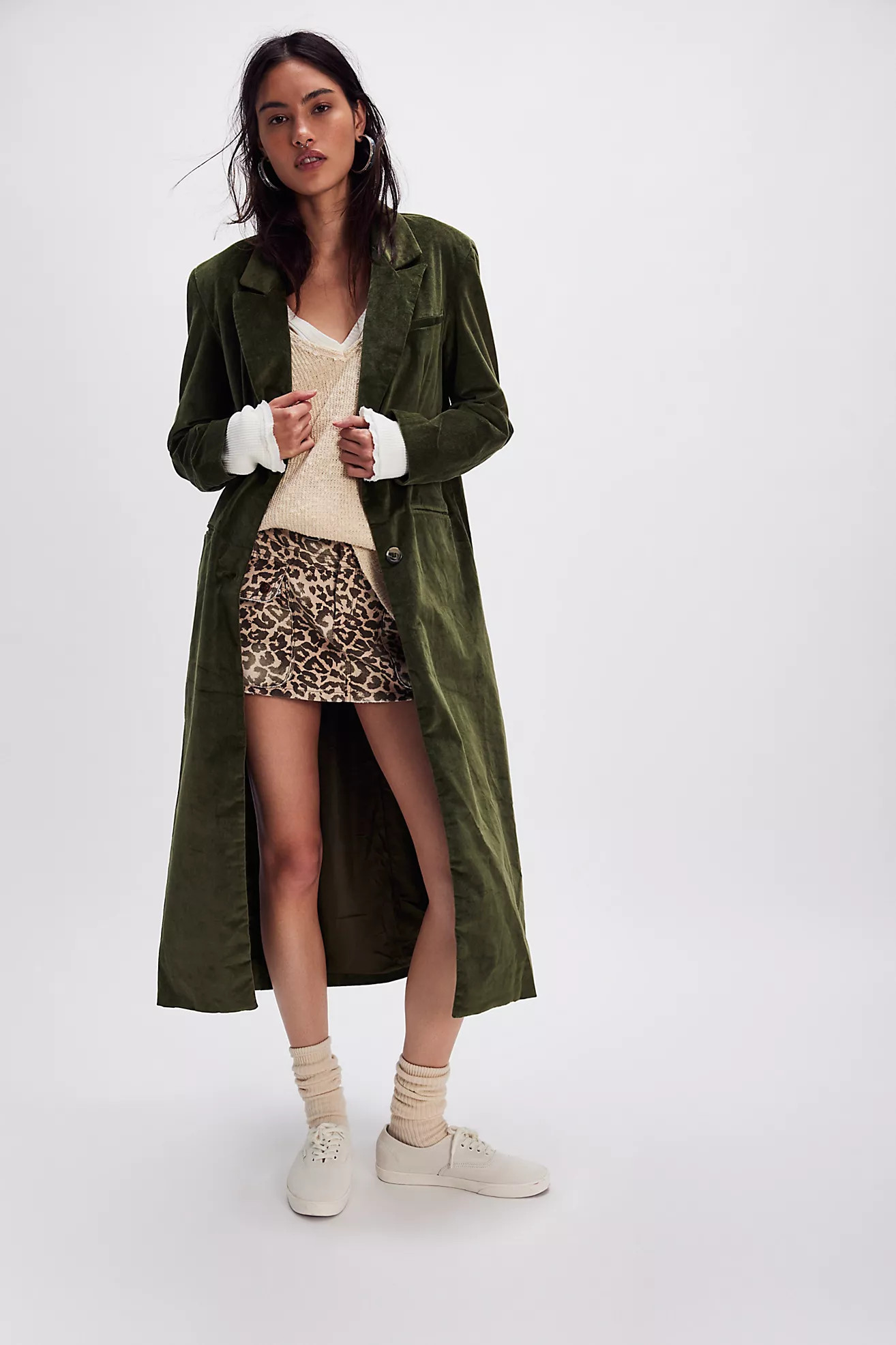 Hailey Velvet Duster | Free People (Global - UK&FR Excluded)