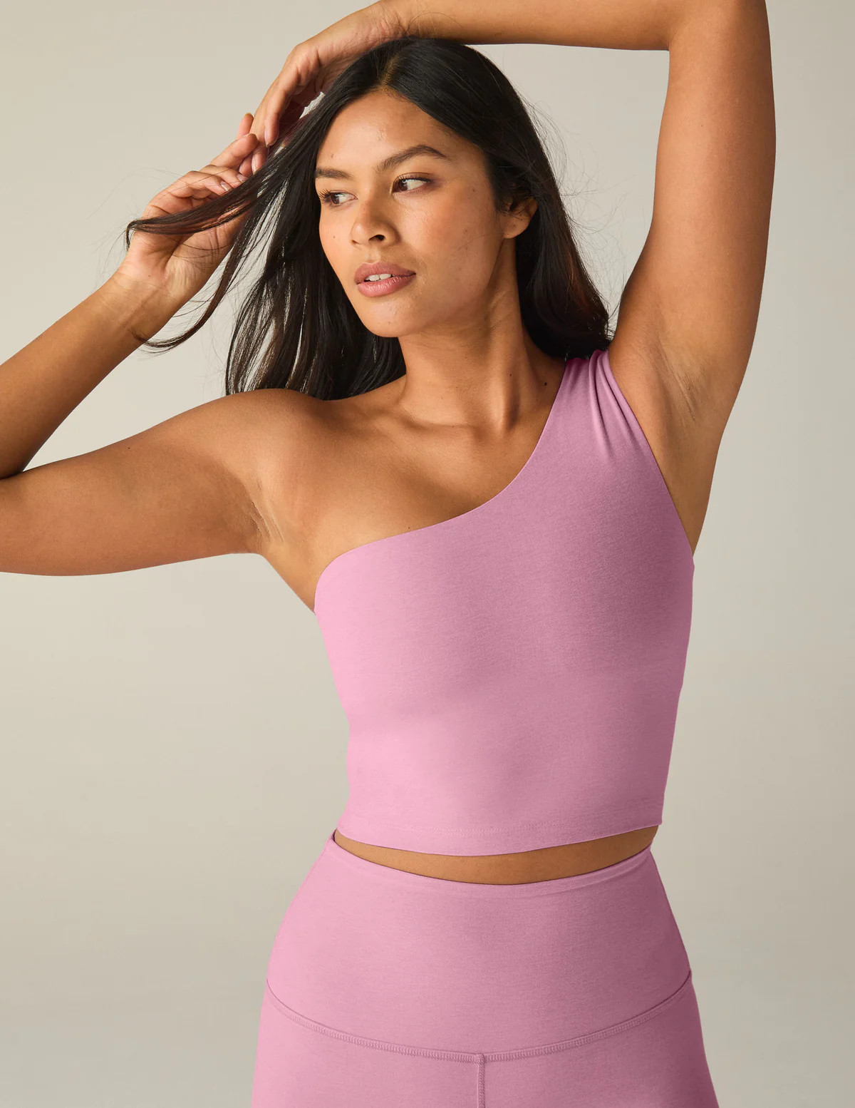 Spacedye The Bold Shoulder Cropped Tank | Beyond Yoga | Beyond Yoga