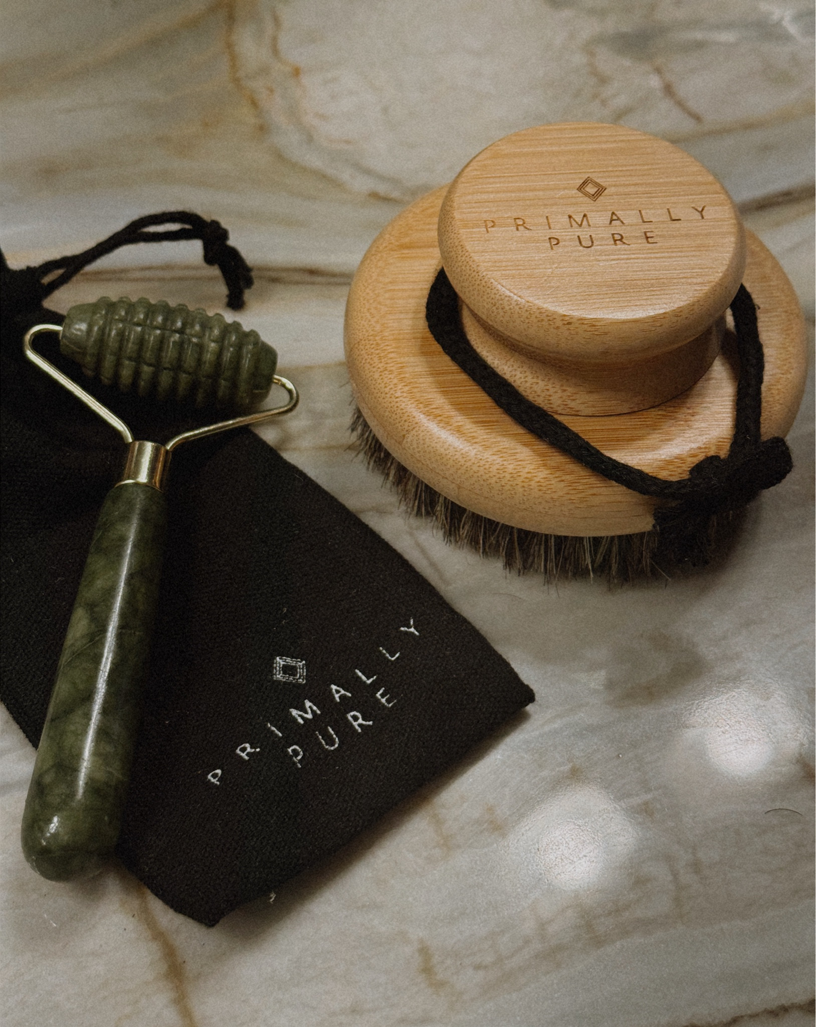Morning Self Care essentials from @primallypure - their dry brush is such a great daily relaxation tool but it also has benefits such as improved lymphatic drainage, improved blood circulation & it’s the perfect spray tan prep! 

Dry brush, skin care, self care, morning routine, beauty, exfoliation, facial roller, 

#LTKBeauty #LTKFindsUnder50 #LTKStyleTip