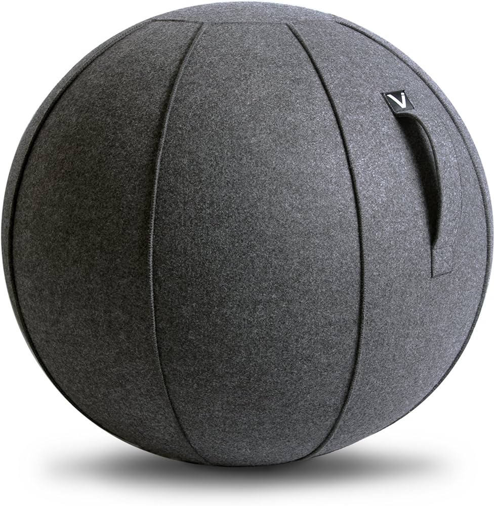 Vivora Luno Premium Ergonomic Sitting Ball Chair, Felt, Standard Size (22 to 24 inches), for Home... | Amazon (US)