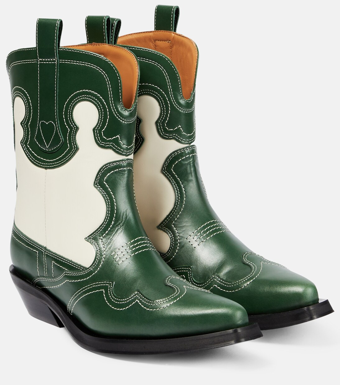 Westernstiefel aus Leder | Mytheresa (DACH)