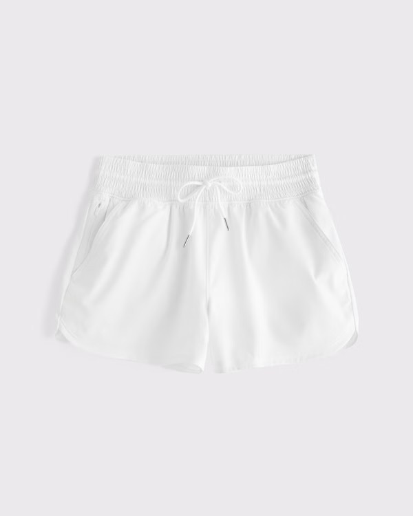 YPB motionTEK High Rise Lined Workout Short | Abercrombie & Fitch (US)