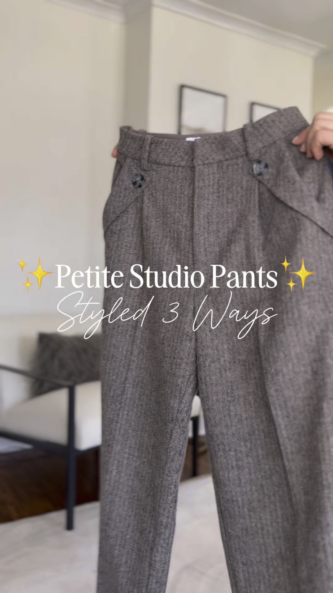 Petite studio wool pants, perfect for work. Wearing size XS. Workwear outfit, date night trouser outfit 

#LTKPetite #LTKFindsUnder100 #LTKFindsUnder50