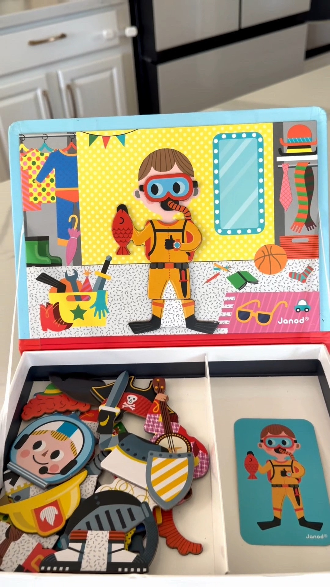 this magnetic dress-up toy is entertainment without the iPad. love that it’s magnetic and compact, perfect for travel🙌

#toddlertravel #travelhacks #momhack #toddlermom #travelwithkids toys, kids birthday, birthday gift, kids toys, kids activity books

#LTKmomlife #LTKKids #LTKTravel