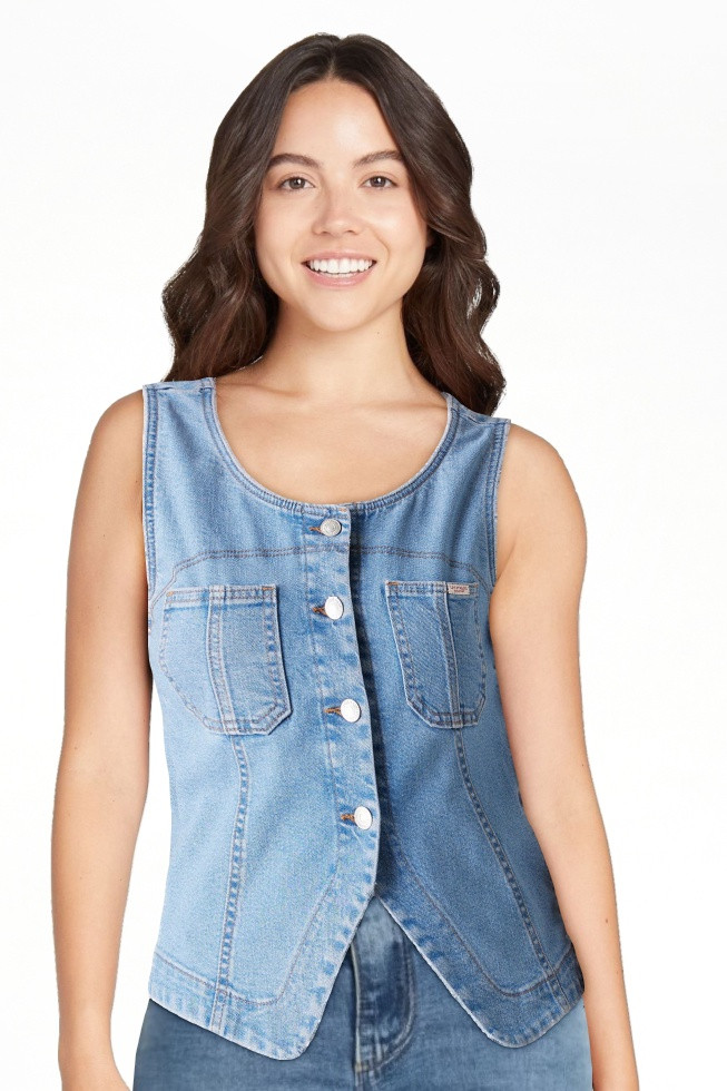 Levi Strauss Signature™ Women's Vintage Western Vest | Walmart (US)