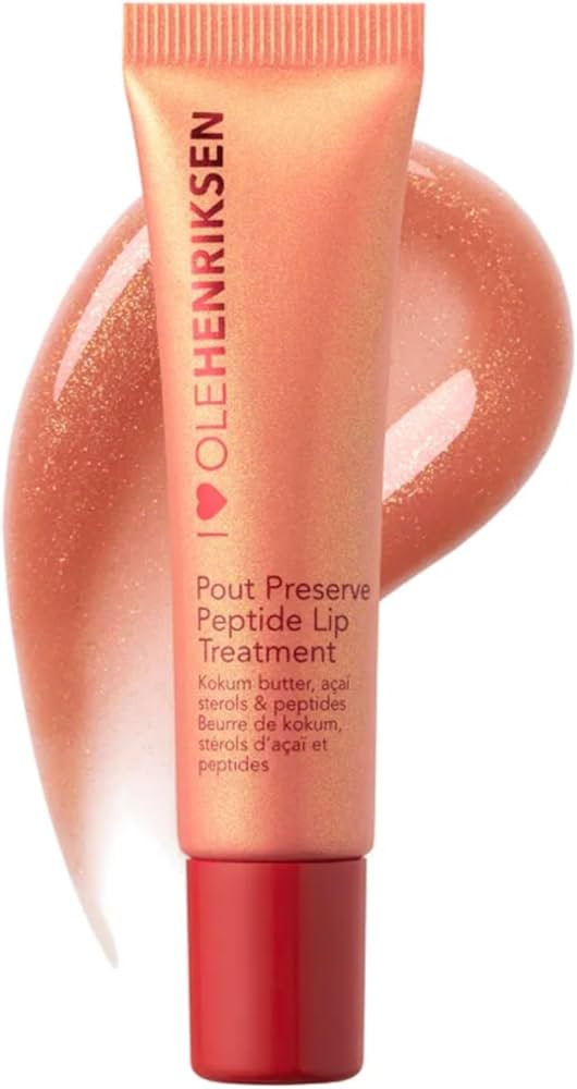 Ole Henriksen Pout Preserve Lip Treatment - Strawberry Sorbet Glimmer | Amazon (US)