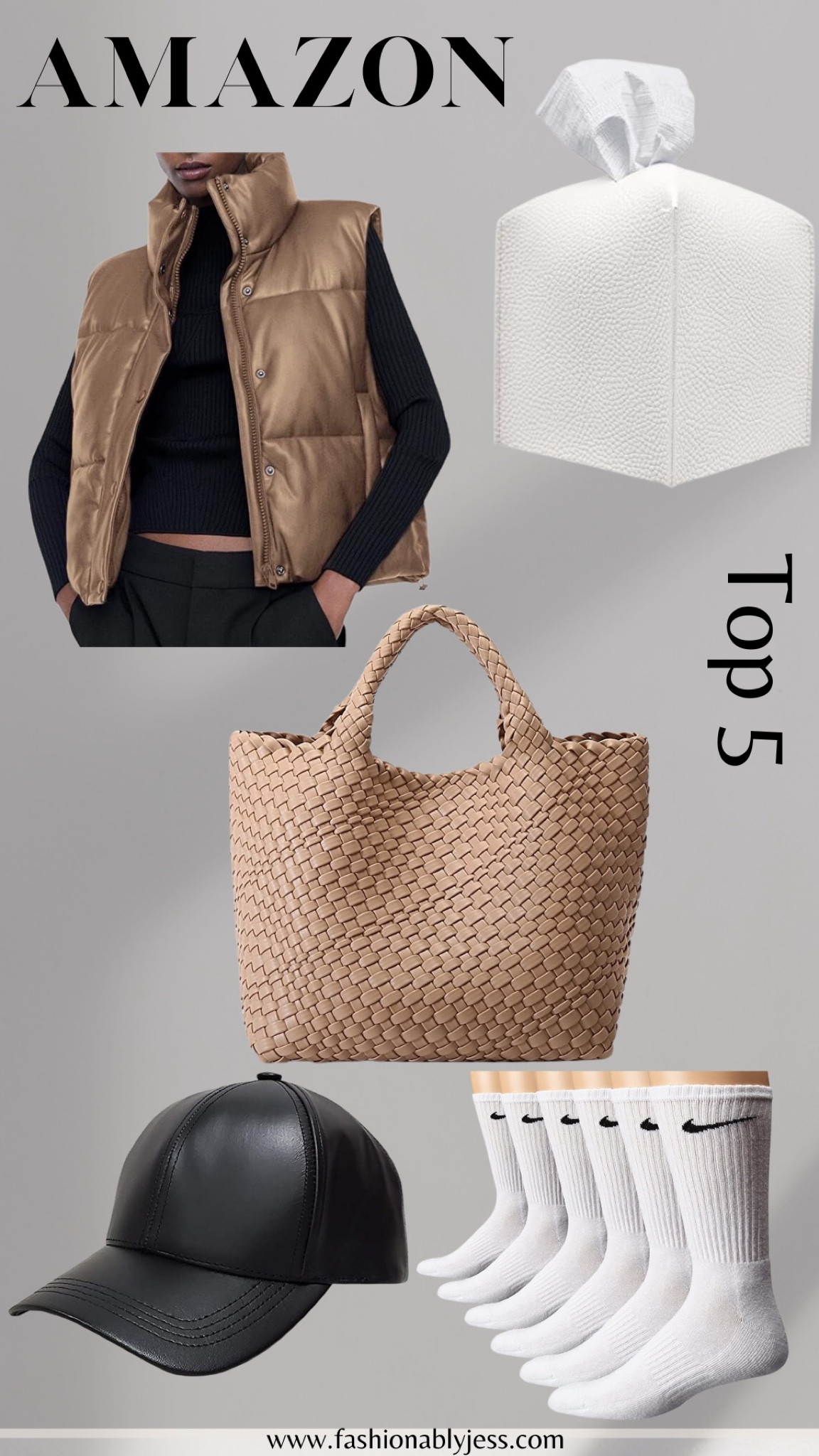 Absolutely loving these top 5 Amazon picks! Especially love the woven tote and tissue holder! 

#LTKSeasonal #LTKstyletip #LTKFind