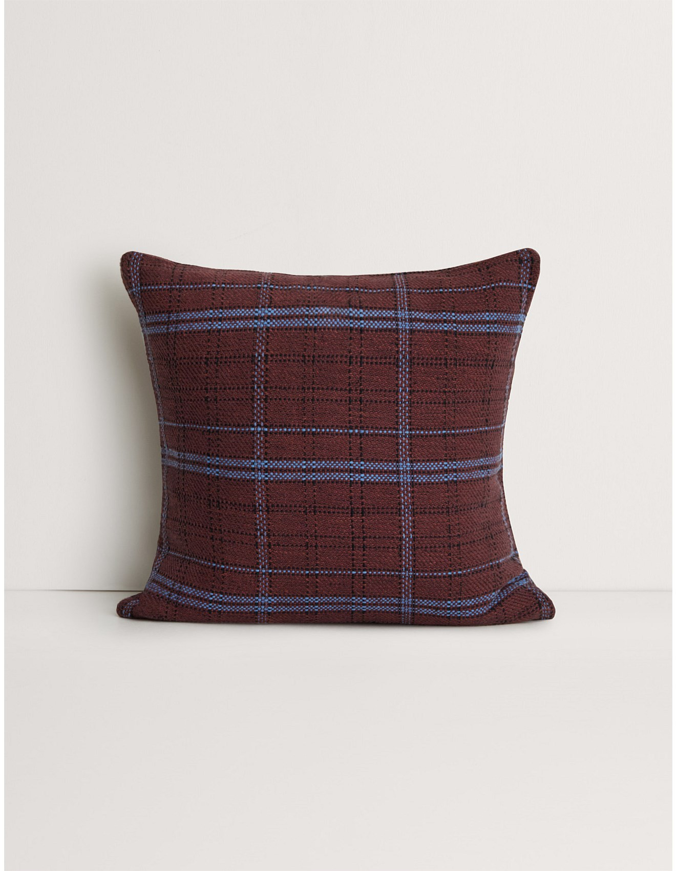 KINSON SQUARE CUSHION IN CLOVE | David Jones (Australia & New Zealand)