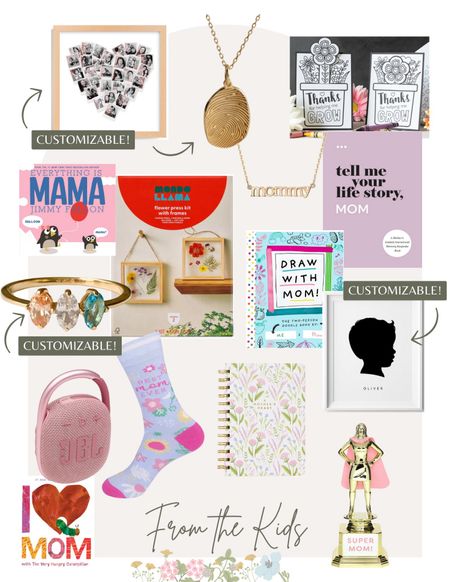 Mother’s Day Gift Guide. Gift ideas for Mom from Kids. Jewelry. Birthstones. Customizable Gifts.

#LTKkids #LTKGiftGuide #LTKfindsunder50