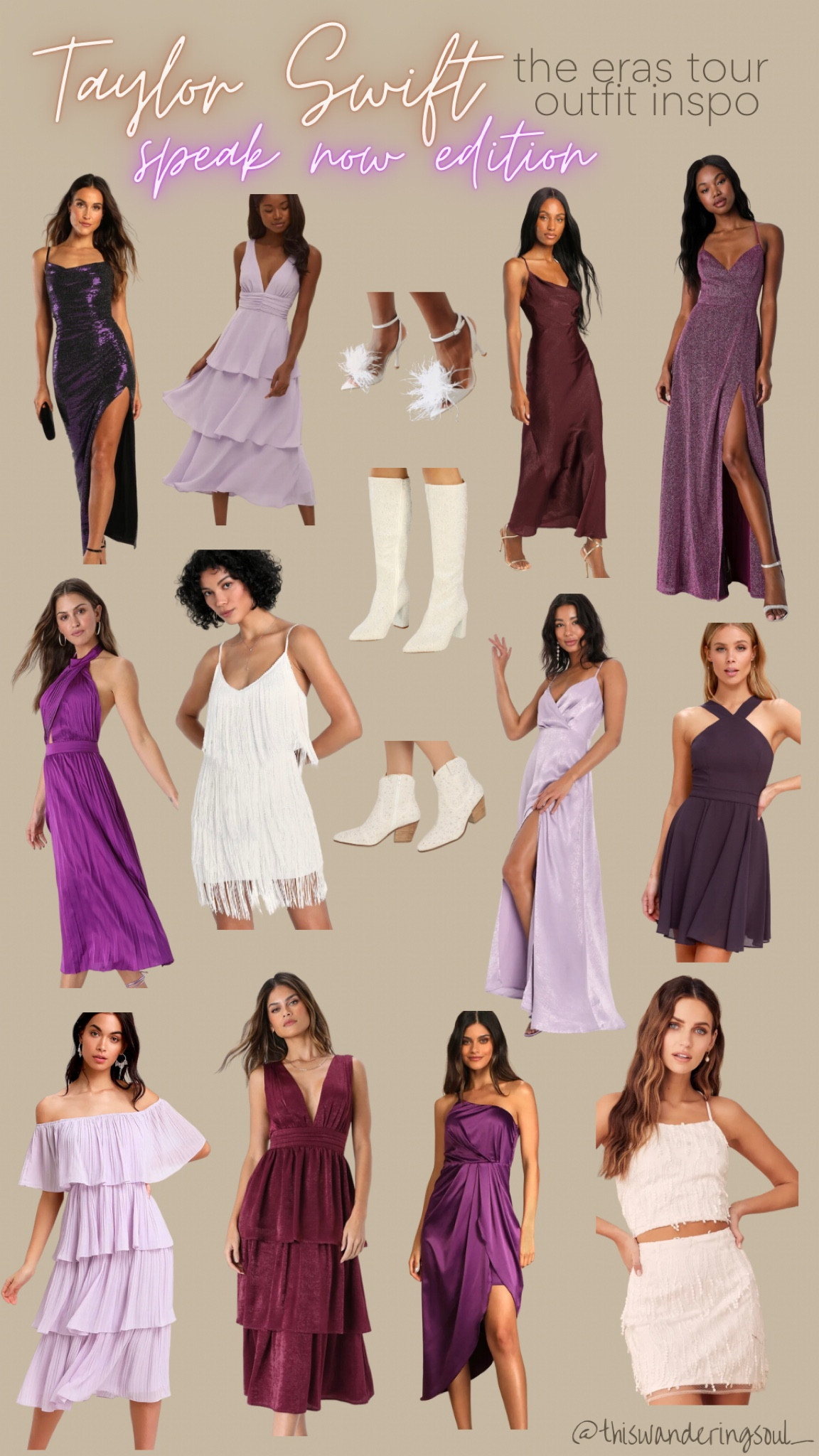 Taylor Swift Eras Tour Outfit Inspo | Speak Now Edition 🤍

#LTKFind #LTKstyletip #LTKtravel