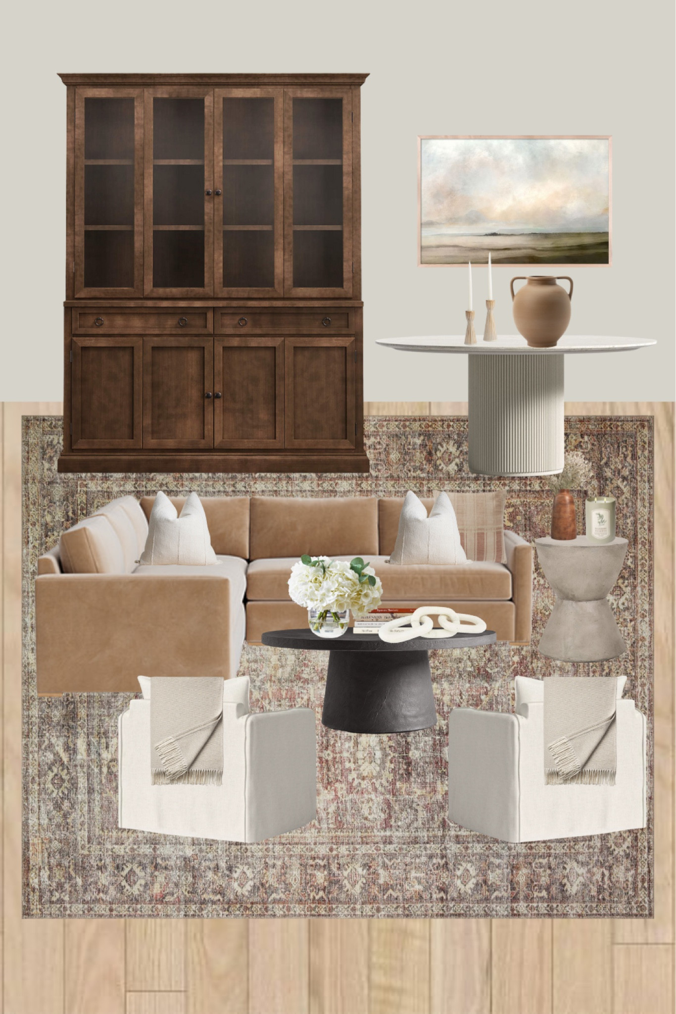 Traditional living room modern traditional living room cozy living room decor 

#LTKfamily #LTKhome