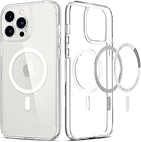 Spigen Ultra Hybrid Mag [Anti-Yellowing Technology] Compatible with MagSafe Designed for iPhone 1... | Amazon (US)