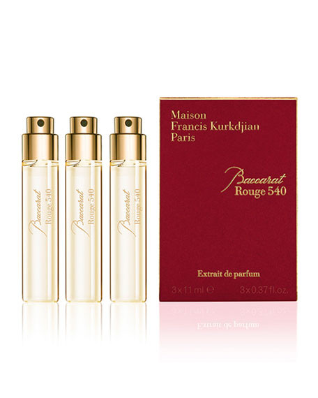Maison Francis Kurkdjian 3 x 0.37 oz. Baccarat Rouge 540 Extrait de Parfum Refills | Neiman Marcus