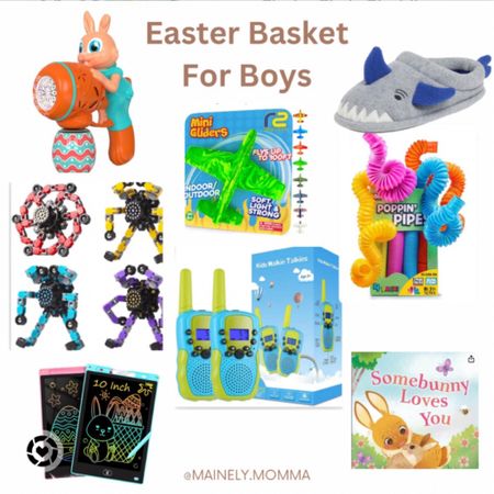 Easter basket for toddler boys

#easter #easterbasket #easterbasketstuffers #baby #kids #toddlers #books #puzzels #bathtoys #moms #holidays #gifts #bubblemakers #momlife #amazon #amazonfinds #amazonkids #amazonbestsellers #spring 

#LTKkids #LTKSeasonal #LTKbaby