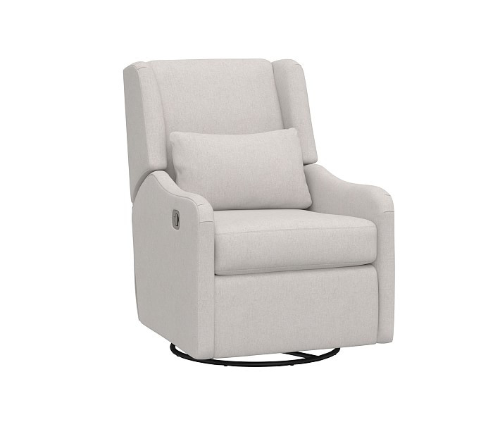 Merced Manual & Power Swivel Glider Recliner | Pottery Barn Kids