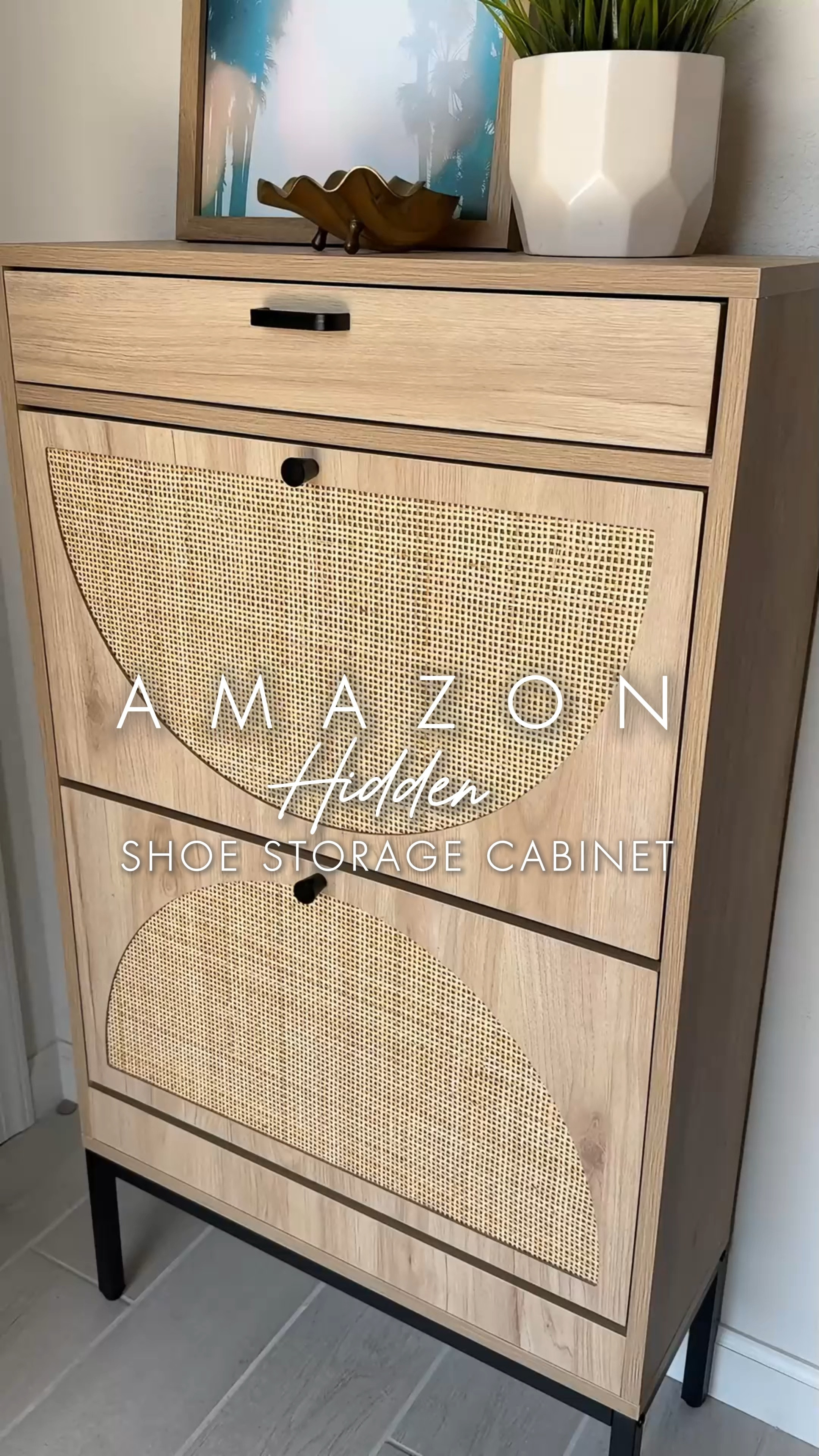 I wish I got this sooner! This hidden shoe storage cabinet is a game changer ✨

#LTKHome #LTKBacktoSchool