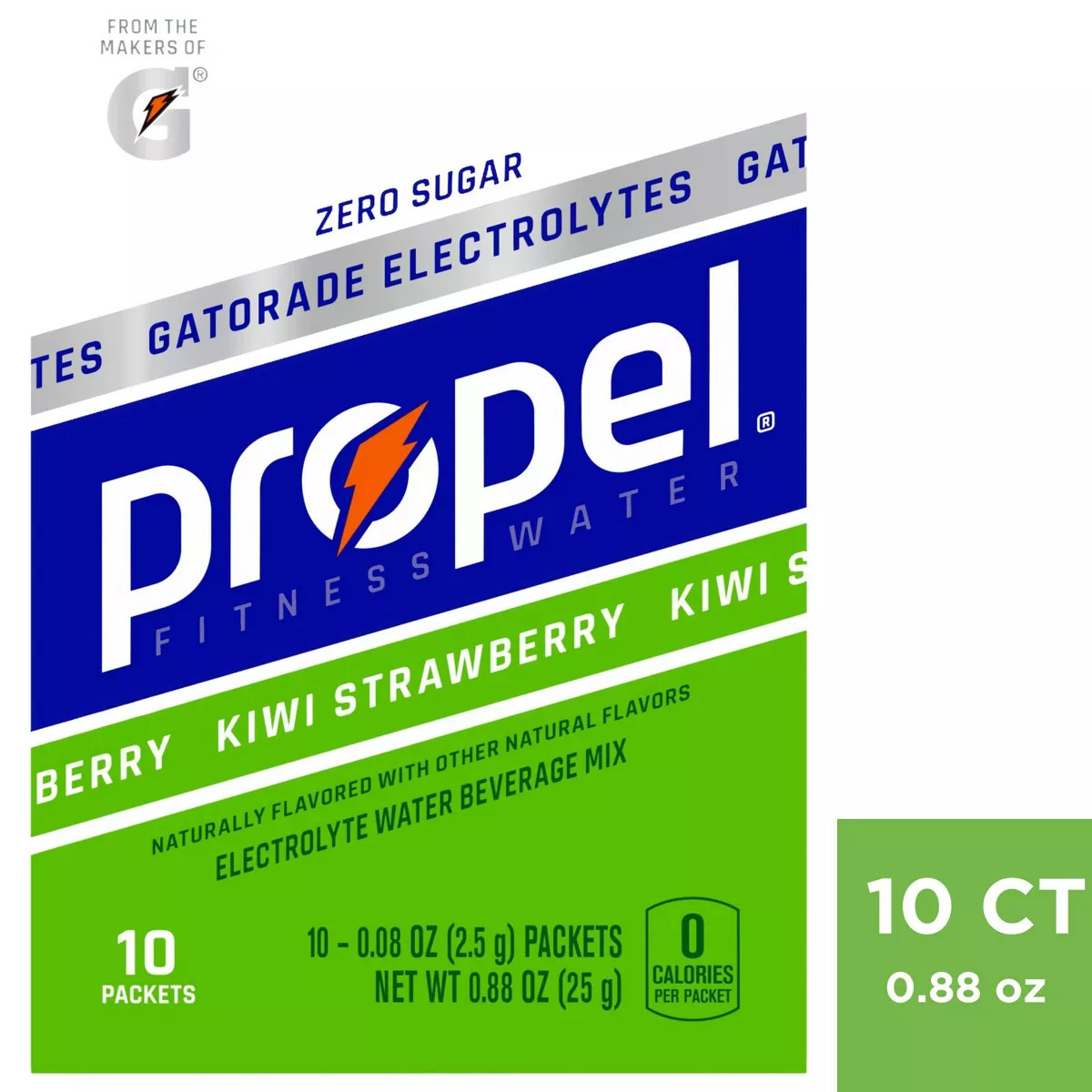 Propel Kiwi Strawberry Sports Drink mix - 0.88oz/10ct | Target
