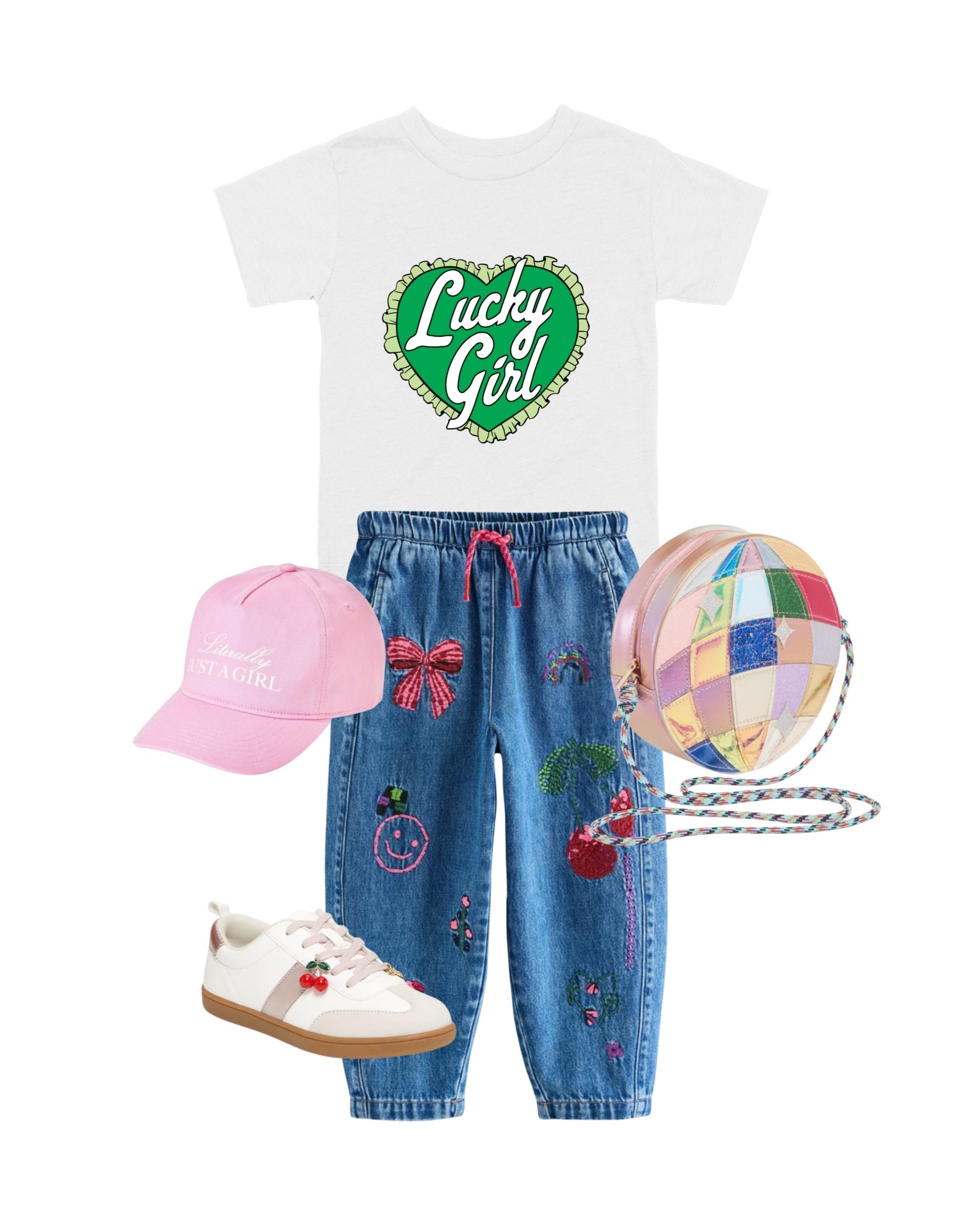Everyday outfit inspo for lucky girls 💚🌈

Graphic tee is from my shop peachandgoldie.com

#kidsoutfitideas #luckystyle #graphicteekids #easykidsoutfit #luckykids #kidsstyle

#LTKKids
