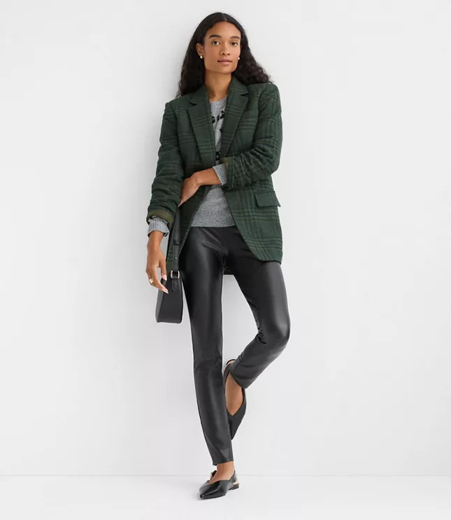 Tall Faux Leather Leggings | LOFT
