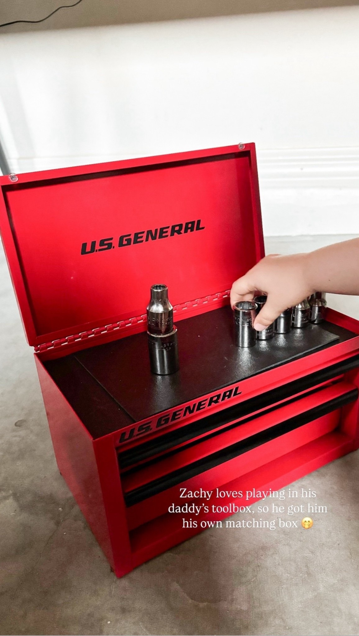 Our toddler boy loves his new toolbox! Such a great gift idea for kids who love to play with their daddy’s toolbox! 

#toddlerboy #toddlergifts #giftideasforkids #toddlerfinds #toddlertoolbox #kidstoolbox #toddlerbirthdaygifts #kidstoys #toddlertoys #giftideasfortoddlers #giftsforkids #holidaygifts #toddlerboyfinds #toddlermusthaves #amazonfinds #amazonsale #amazongifts #amazonkids 

#LTKGiftGuide #LTKKids #LTKSaleAlert