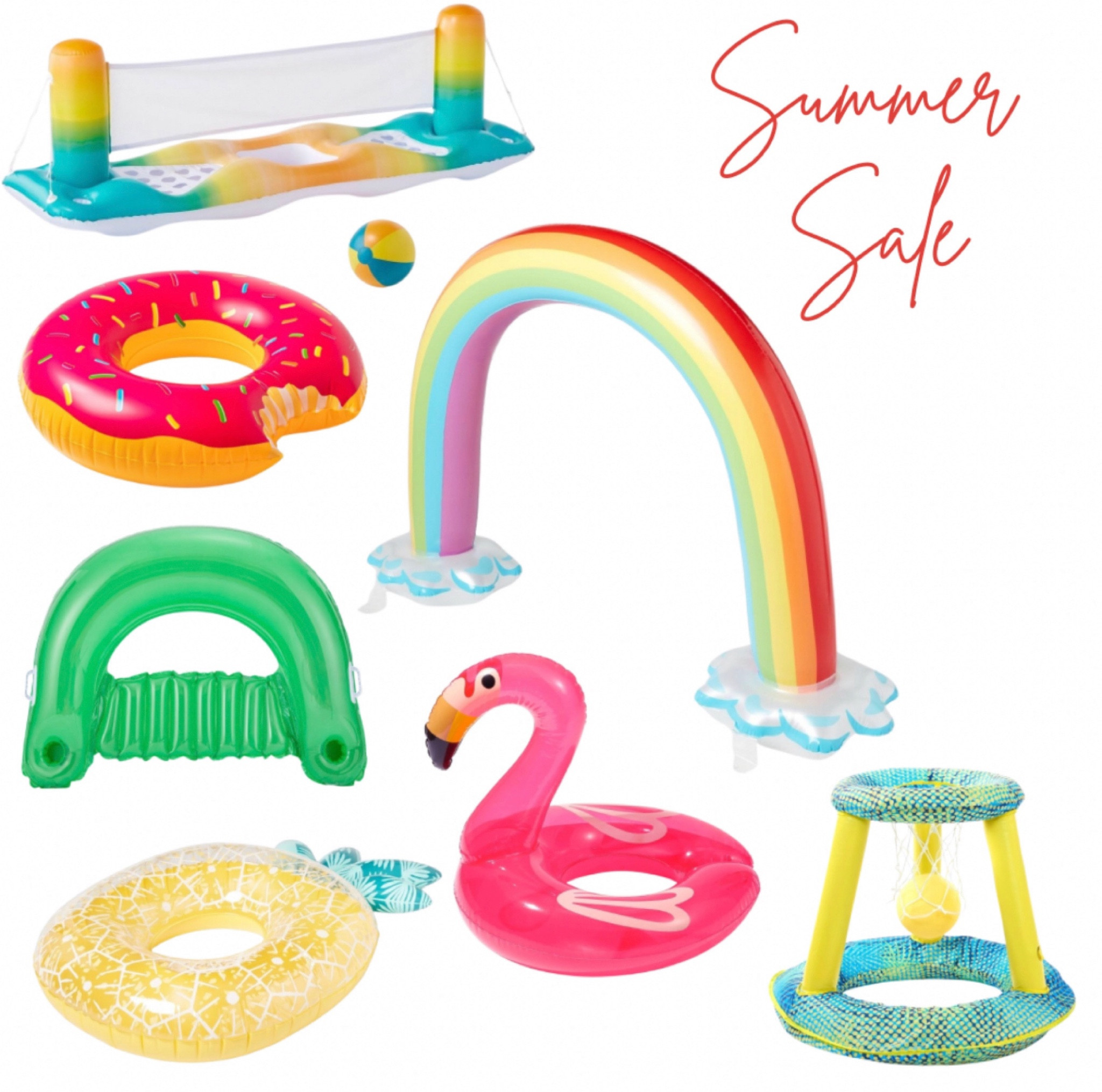 Pool Floats, water play Sale at Target! 
#pooltoys #kidsrafts #poolrafts #summersale #sprinkler



#LTKSeasonal #LTKSummerSales #LTKKids