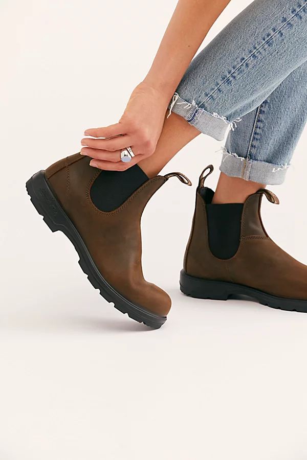 Blundstone Classic 587 Chelsea Boots by Blundstone at Free People, Antique Brown, US 8.5 | Free People (Global - UK&FR Excluded)